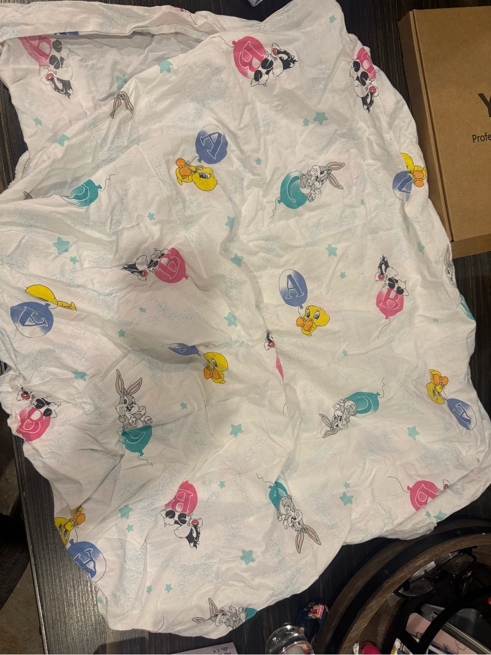 Vintage Looney Tunes Crib sheet